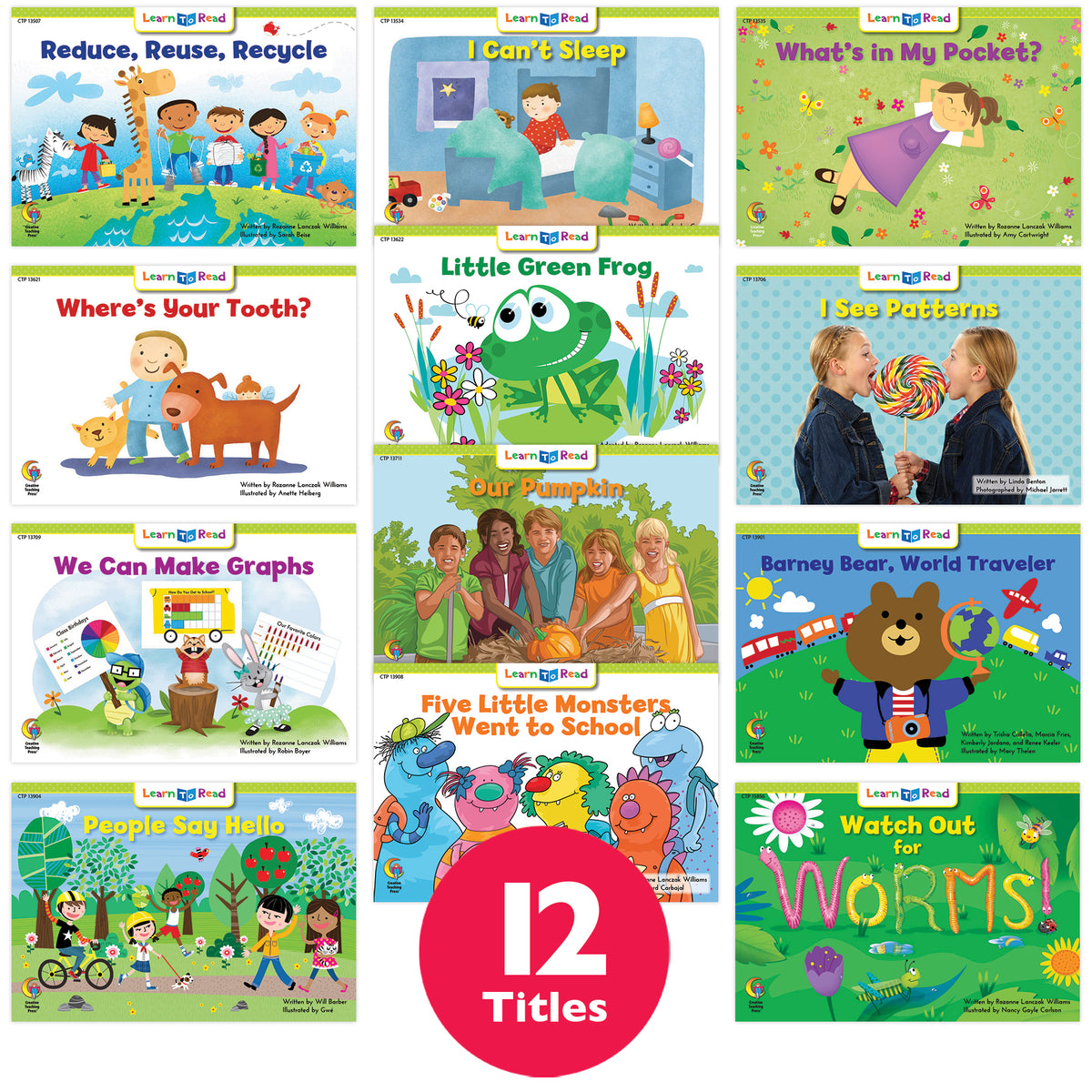 Learn to Read Variety Pack 6, Level D