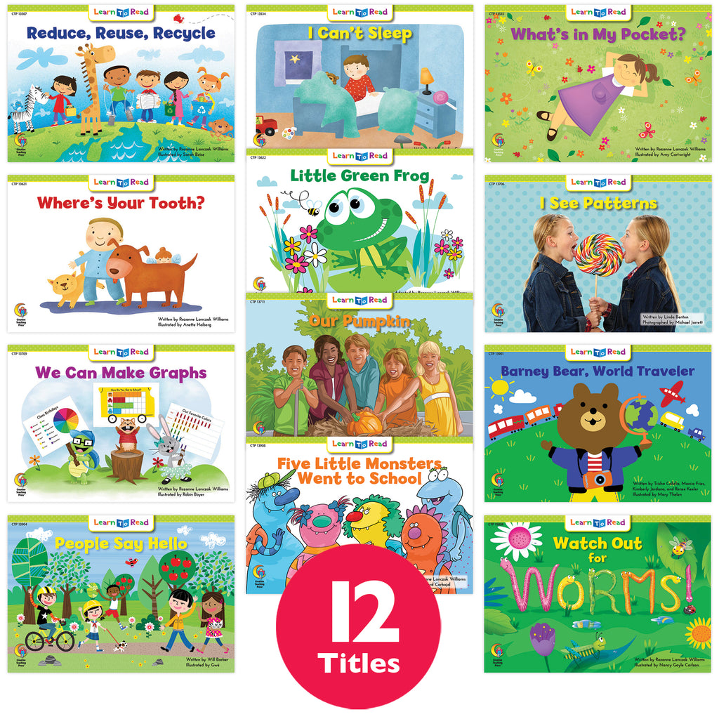 Learn to Read Variety Pack 6, Level D