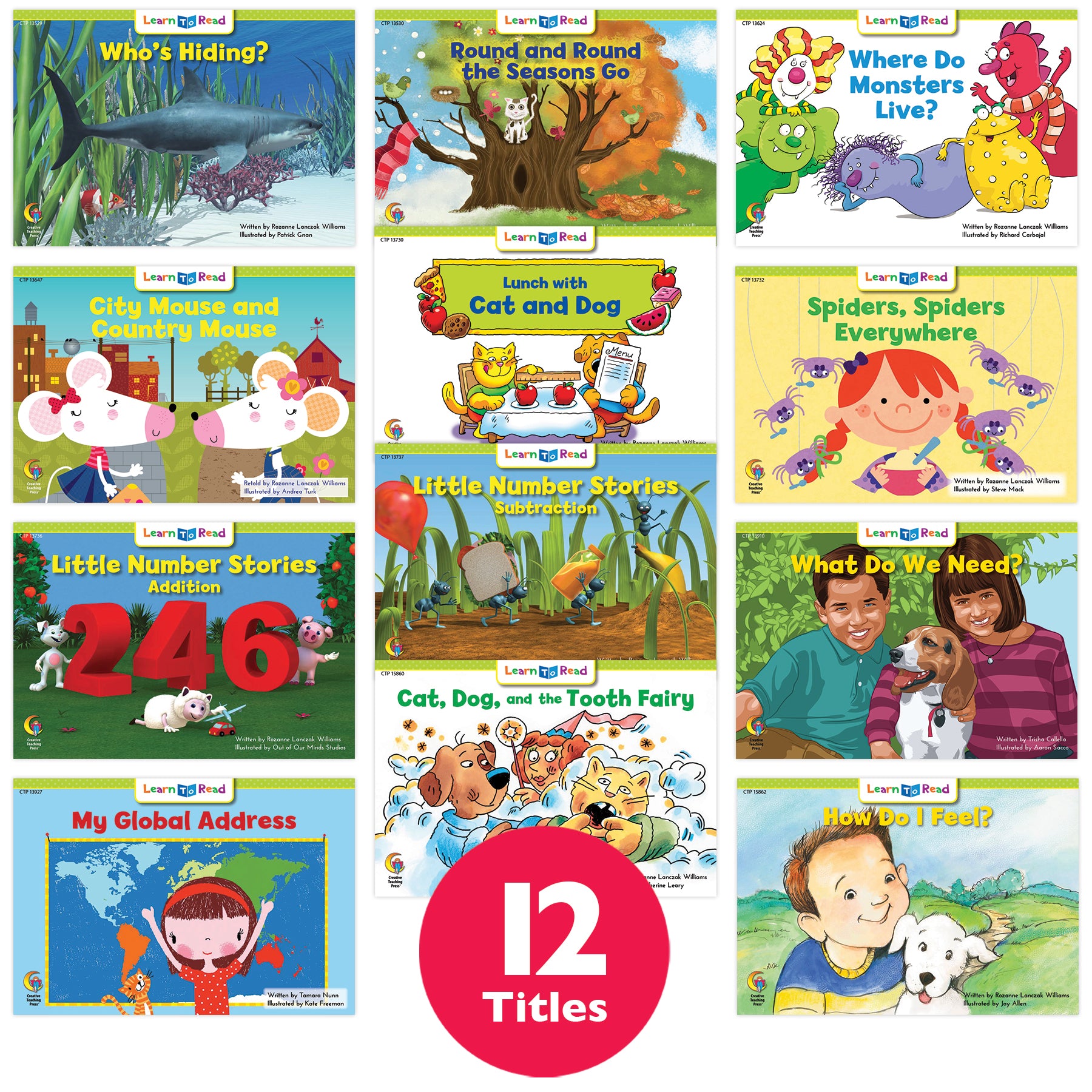 あけ様Creative Teaching Press Learn To Read Learn to Read Variety Pack 8, Level D – Creative Teaching Press