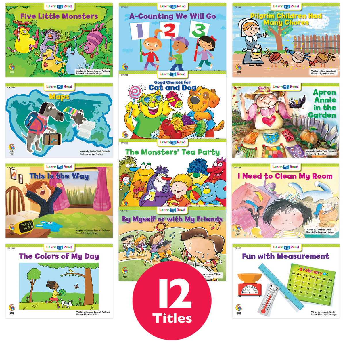 Learn to Read Variety Pack 11, Level E-F
