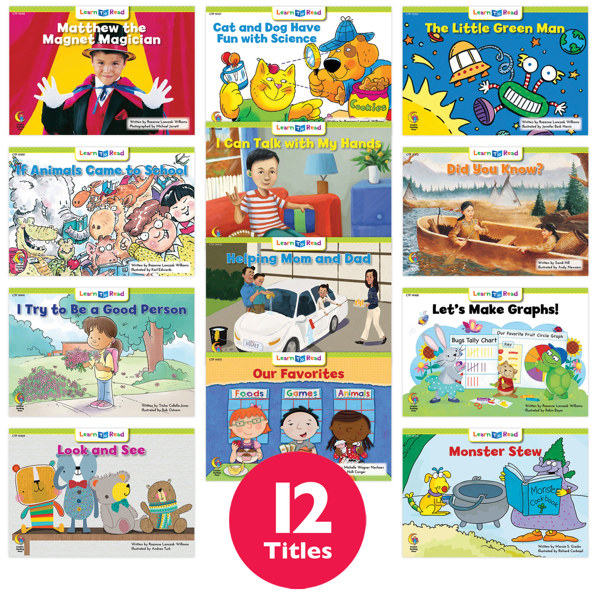 Learn to Read Variety Pack 14, Level G