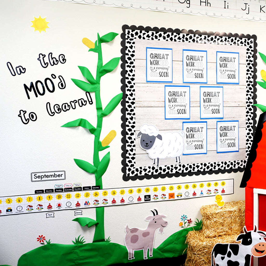 Bold & Bright Classroom Café 4" Designer Letters