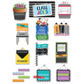 Bold & Bright Class Jobs Mini Bulletin Board