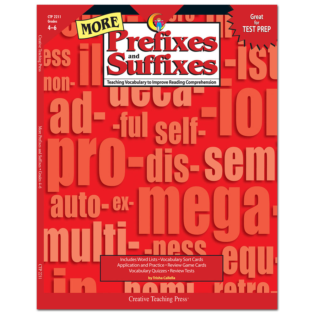 More Prefixes and Suffixes