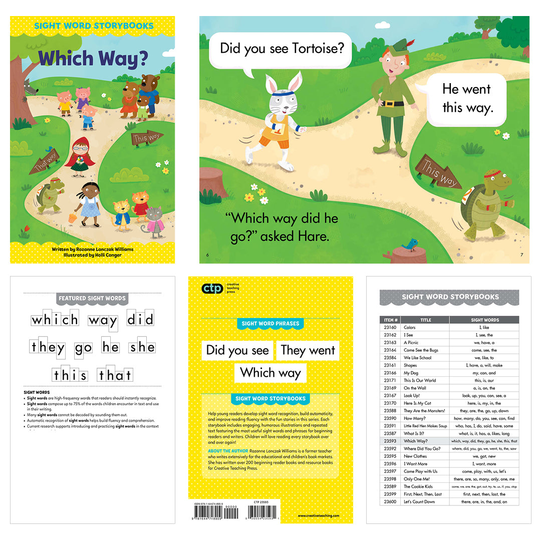 Sight Word Storybooks Set 3
