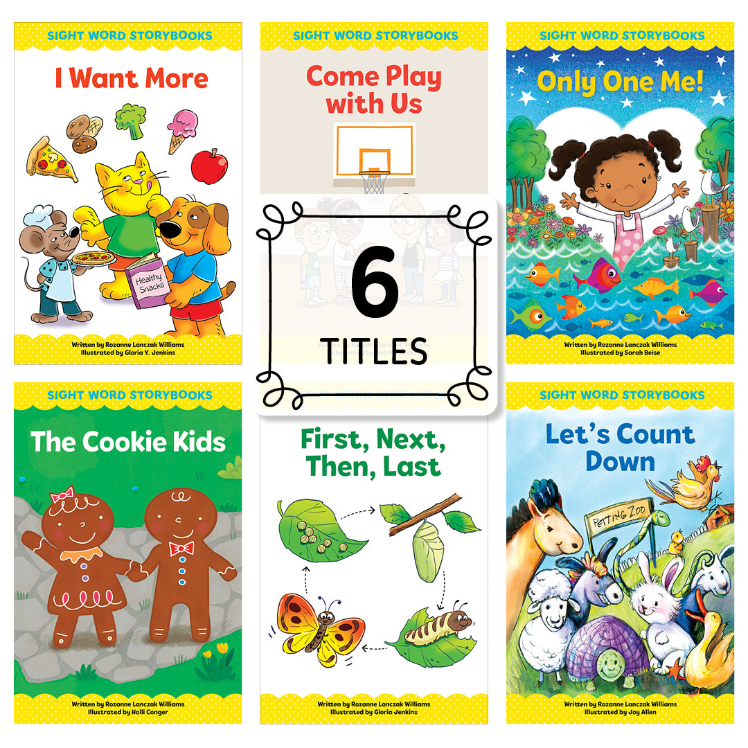 Sight Word Storybooks Set 4