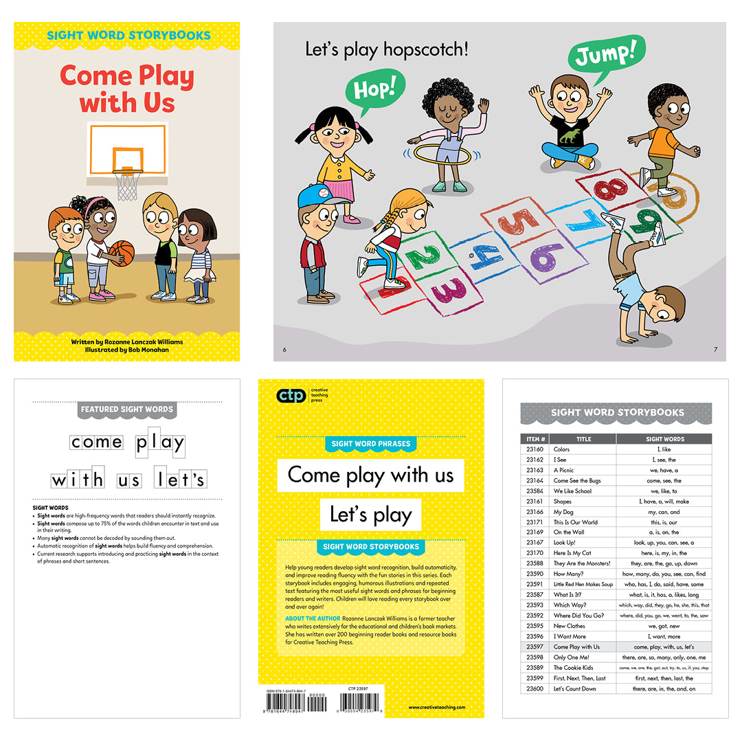 Sight Word Storybooks Set 4
