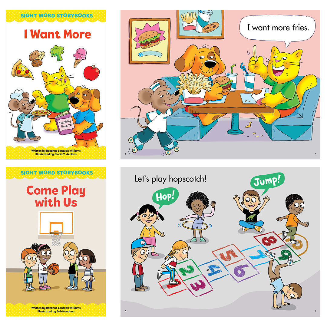 Sight Word Storybooks Set 4