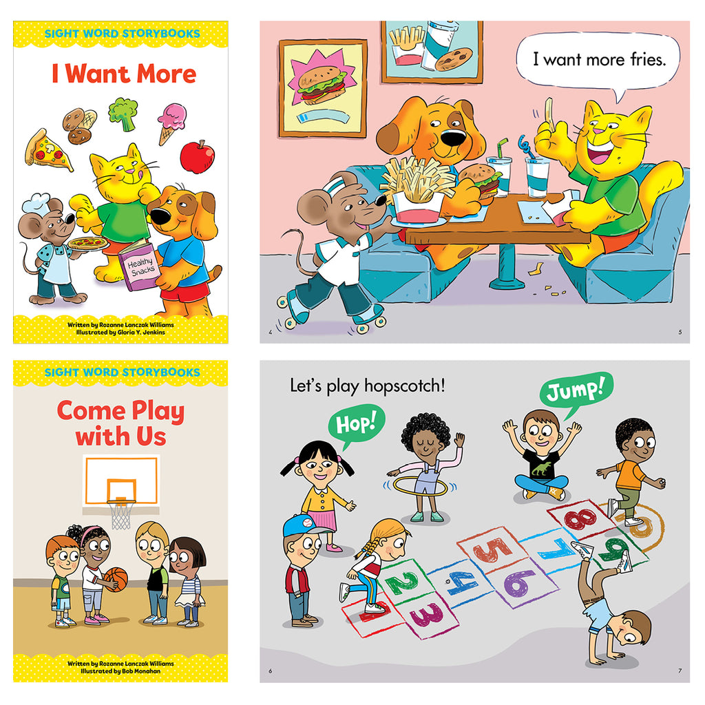Sight Word Storybooks Set 4
