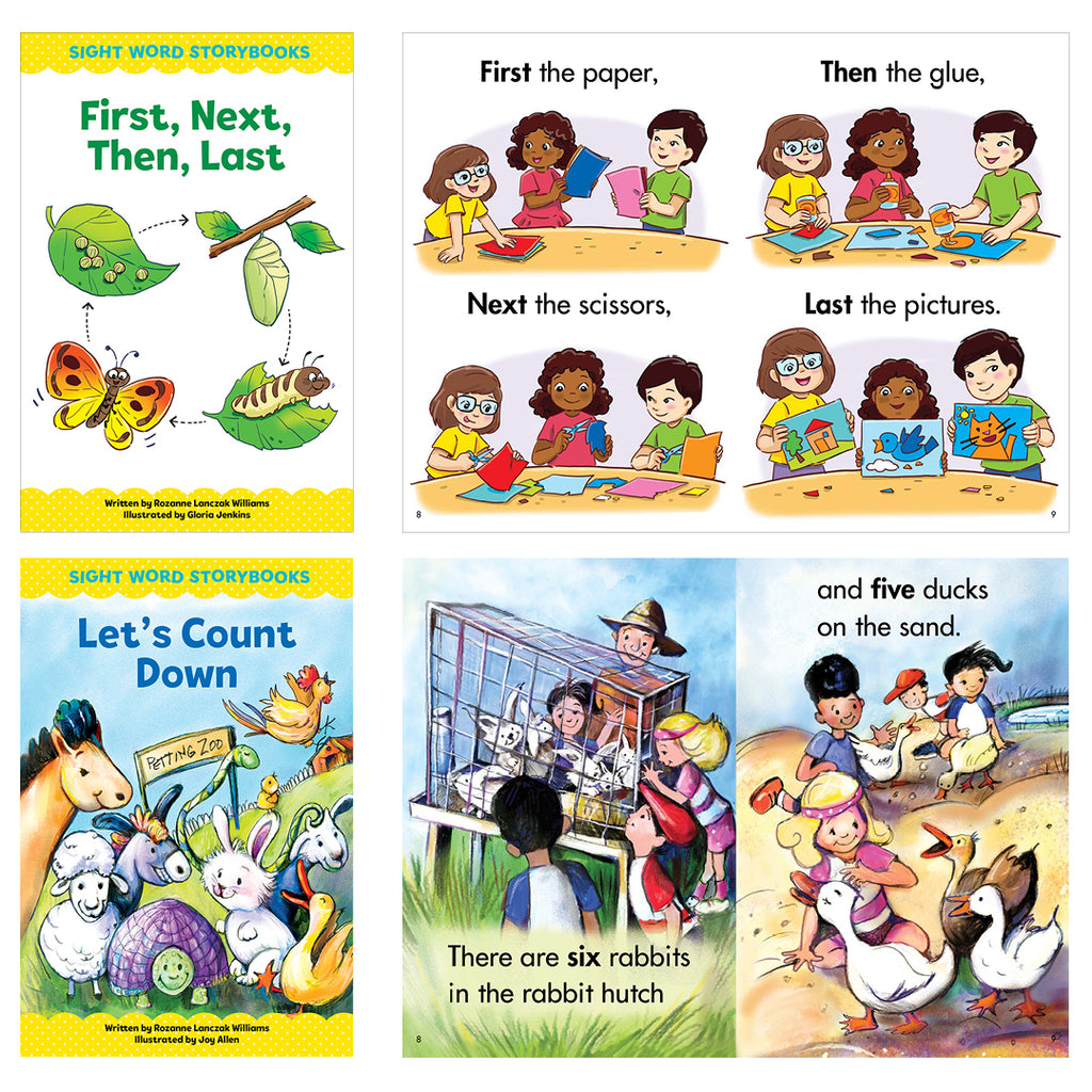 Sight Word Storybooks Set 4