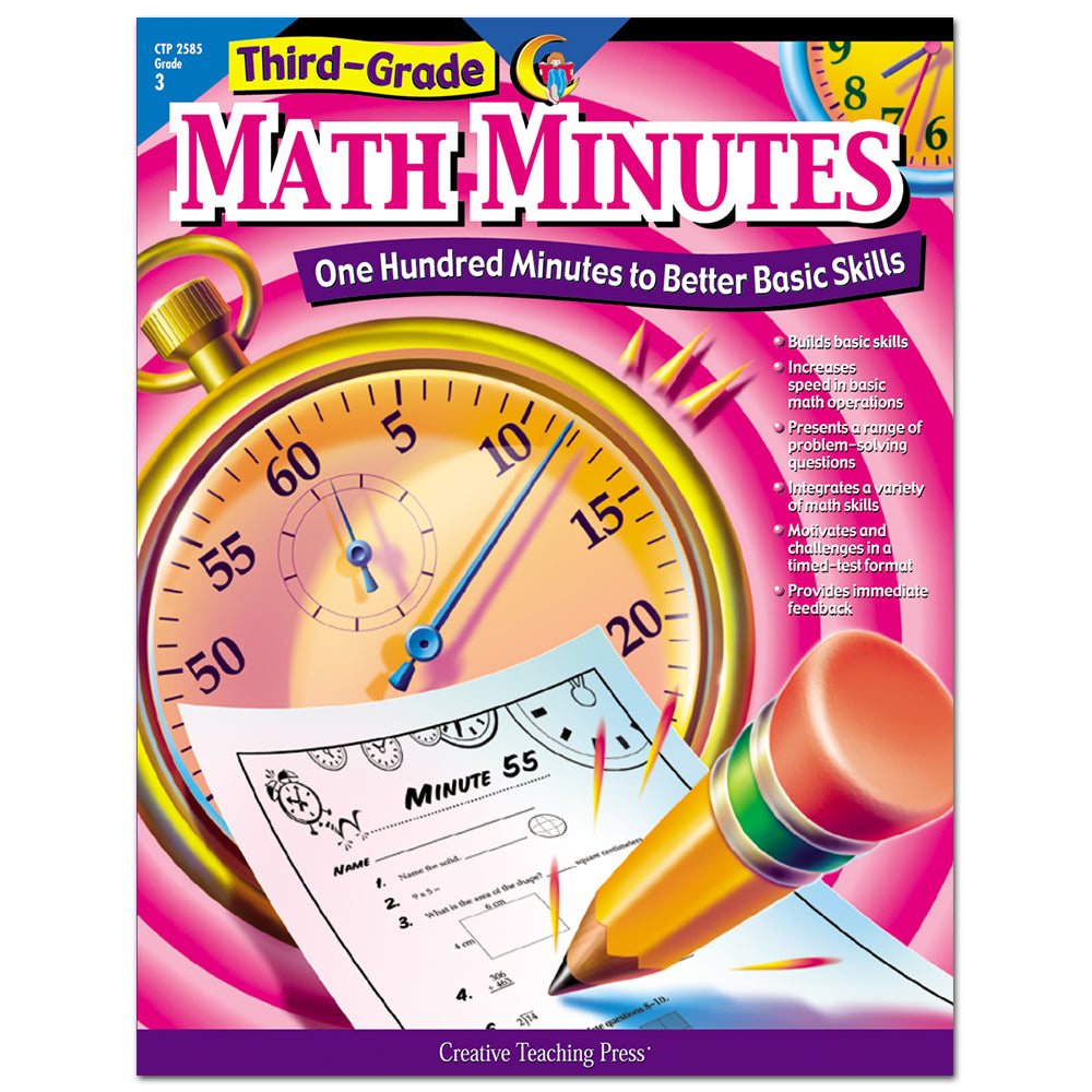 Math In A Minute Math Minutes – Creative Teaching Press
