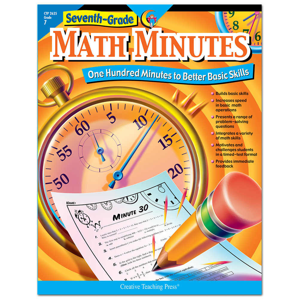 Math Minutes, 7th Grade