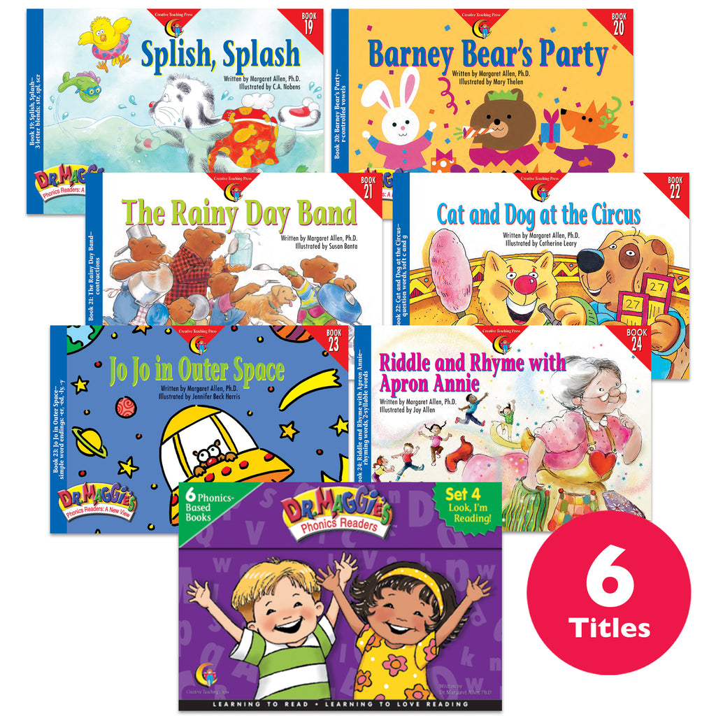 Dr. Maggie's Boxed Set 4: Look, I'm Reading!