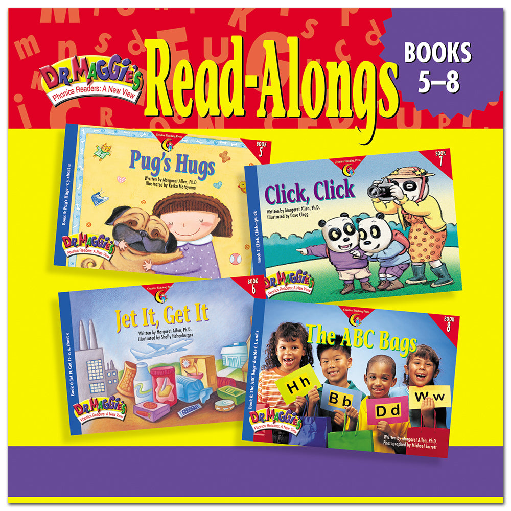 Dr. Maggie's Phonics Readers Read-Along CD: Books 5-8