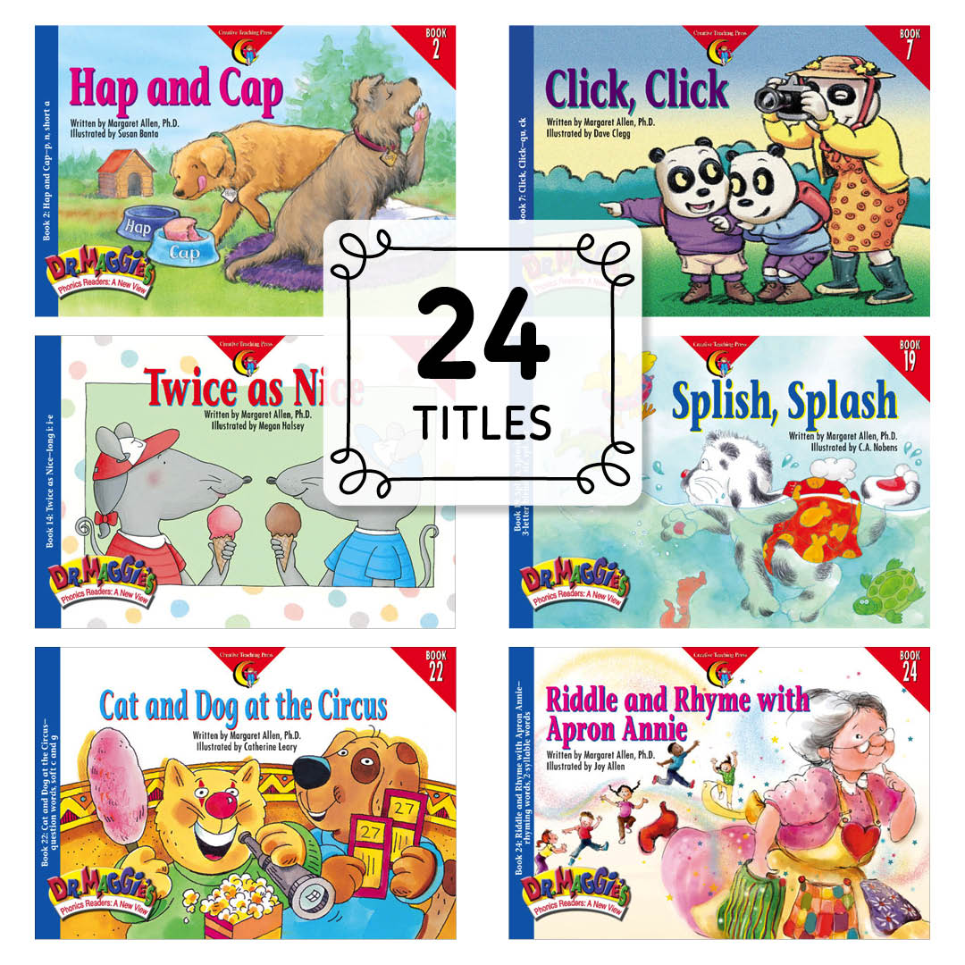 CTP Dr.Maggie'sフォニックスリーダーフルセット Dr.Maggie's phonics readers・CTP絵本 MUM'S ENGLISH