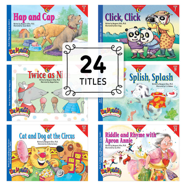 Creative Teaching Press Dr. Maggie's Phonics Readers 24-Book Set