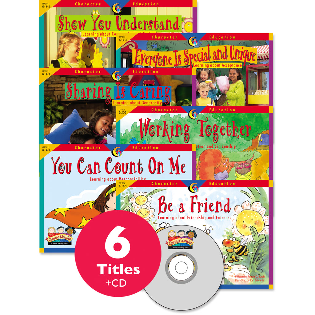 Character Builders Set 2: Sharing & Caring with audio (digital download)
