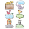 Safari Friends 6" Designer Cut-Outs