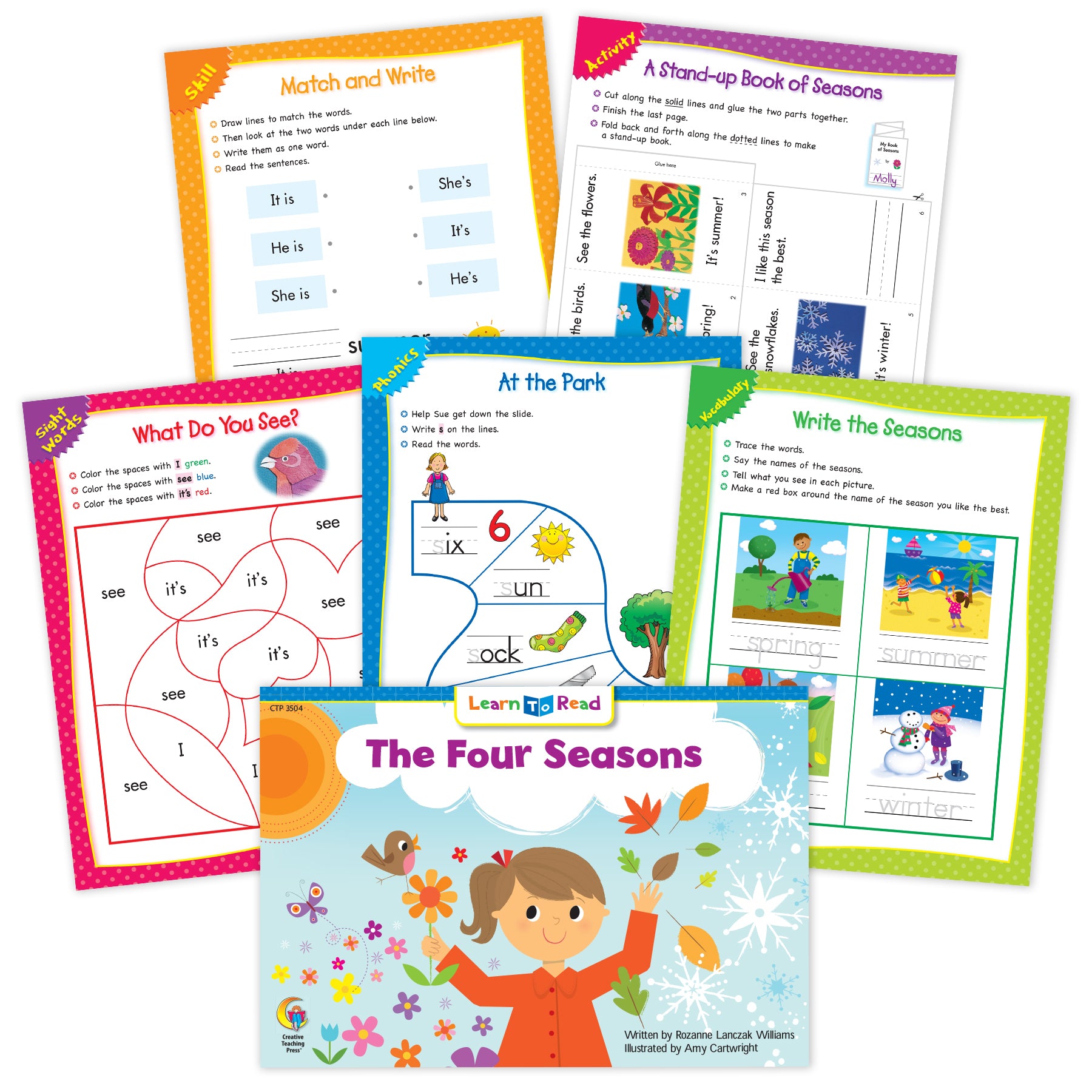 The Four Seasons Worksheets