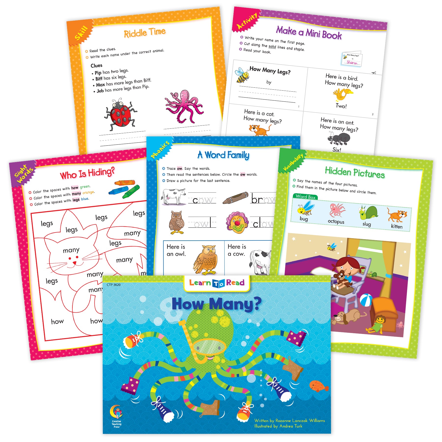 How Many? Ebook & Worksheets