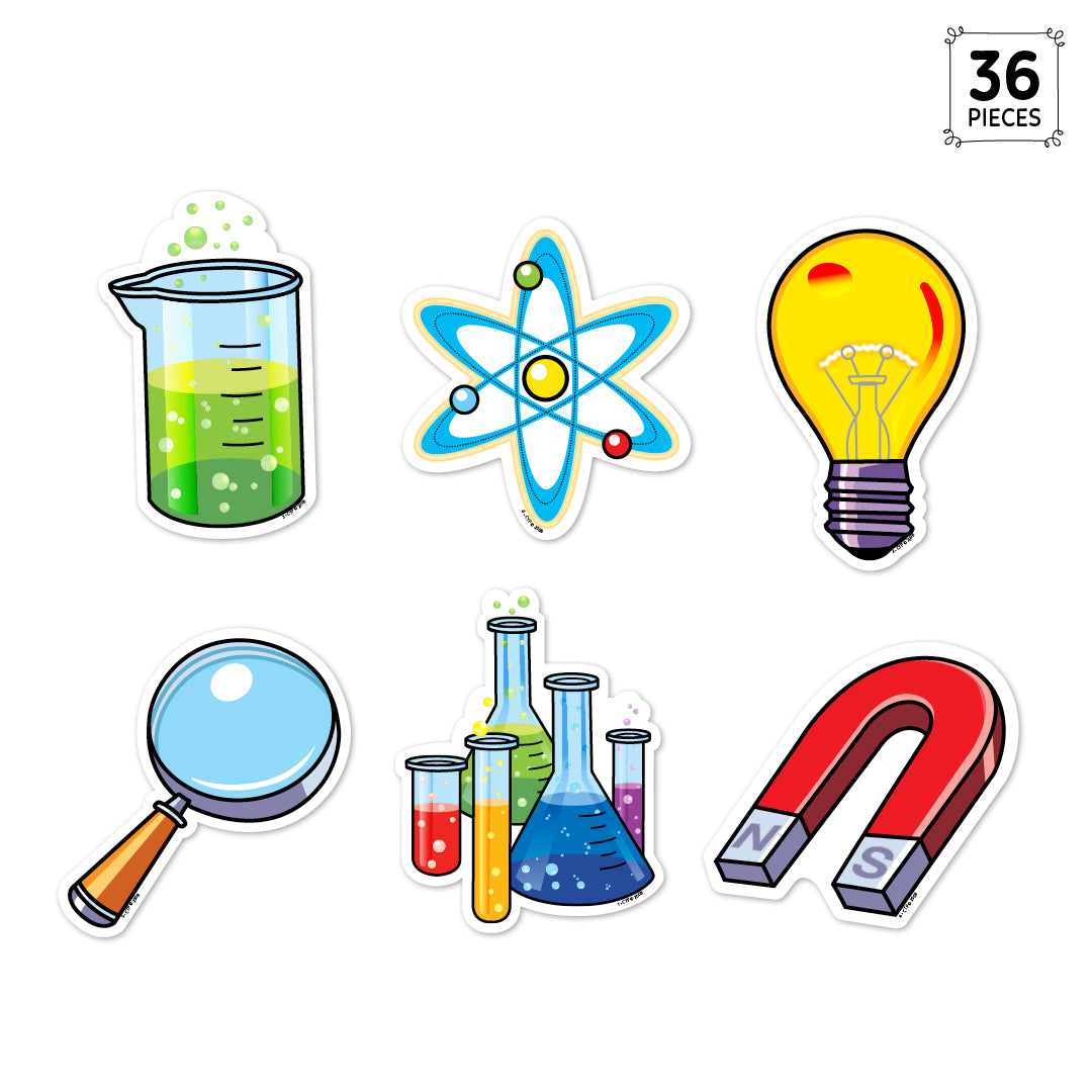 Science Lab 6" Designer Cut-Outs