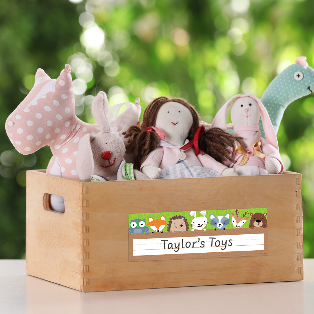 Woodland Friends Name Plate