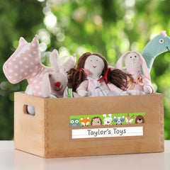 Woodland Friends Name Plate