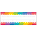 Rainbow Scallops Name Plates