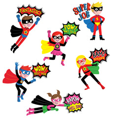 Superhero Reward Stickers