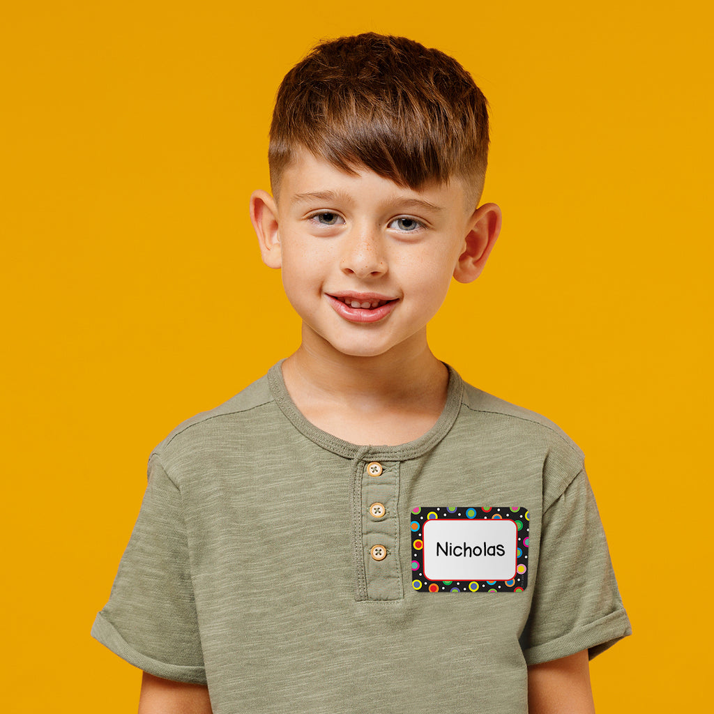 Dots on Black Labels