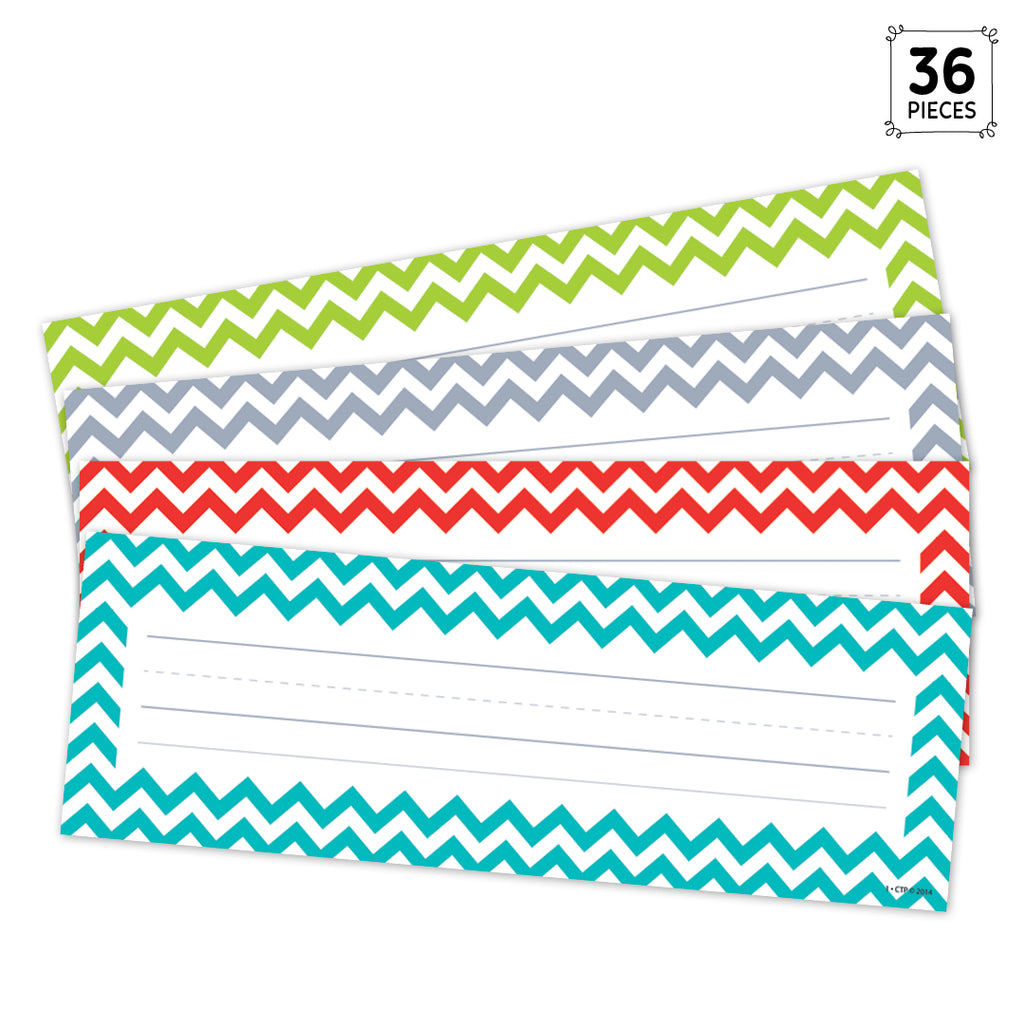 Chevron Solids Name Plates