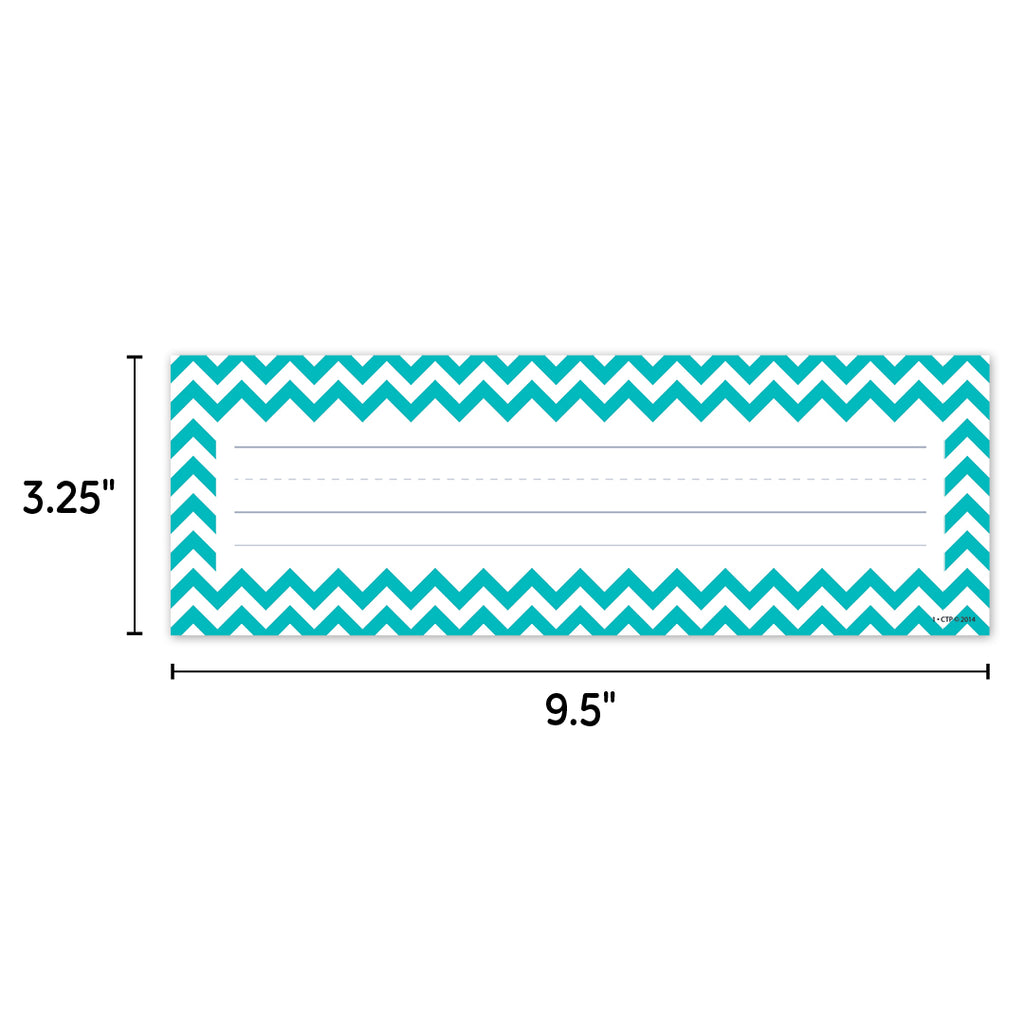 Chevron Solids Name Plates