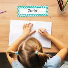 Chevron Solids Name Plates