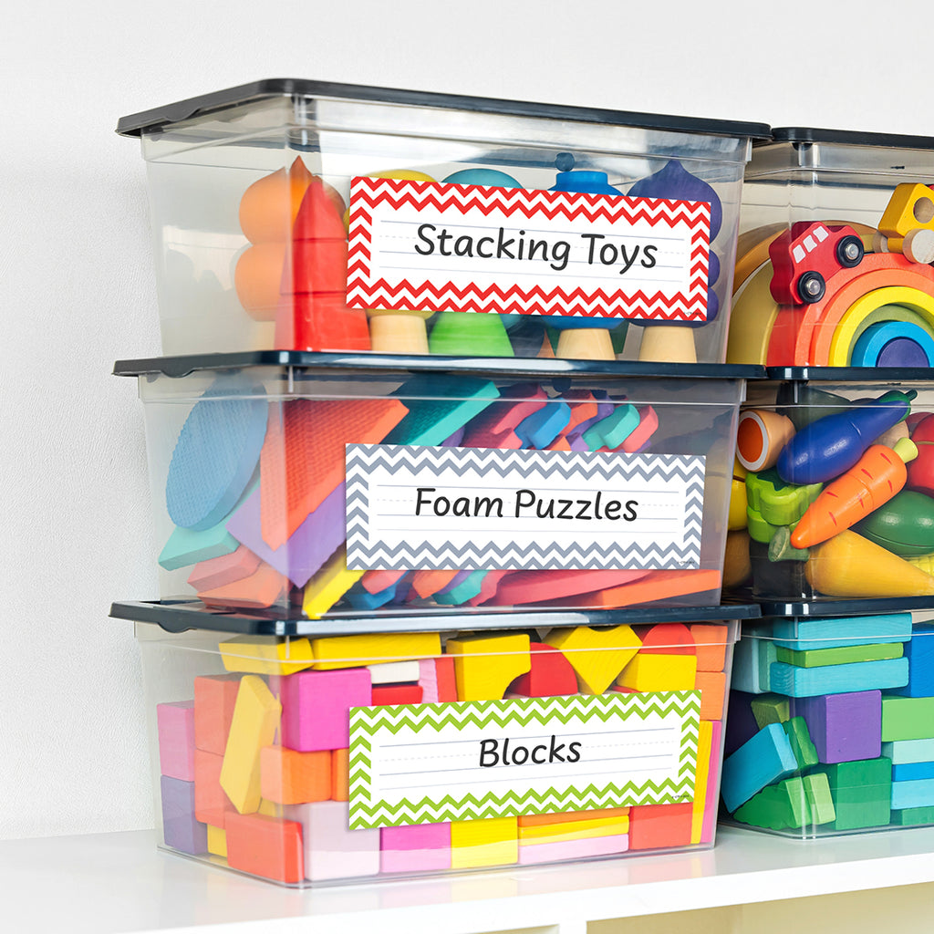 Chevron Solids Name Plates