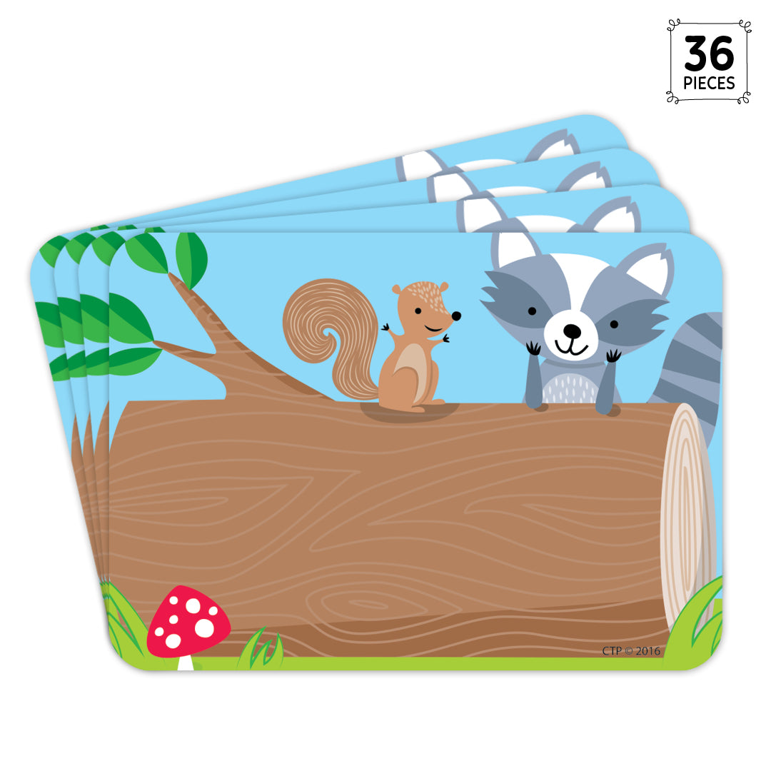 Woodland Friends Labels
