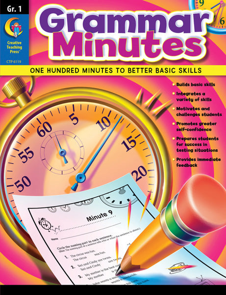 Grammar Minutes, Gr. 1, eBook