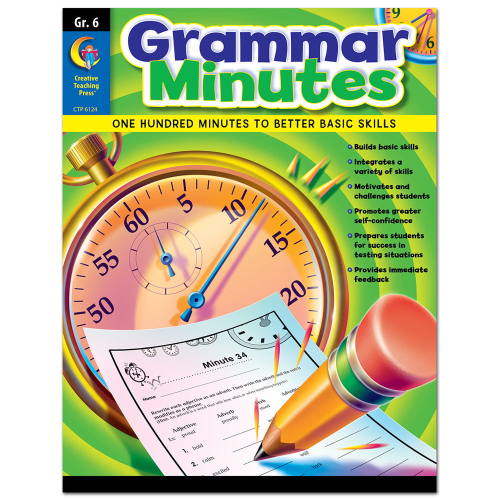 Grammar Minutes, Gr. 6