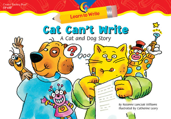 Cat Can't Write: A Cat and Dog Story