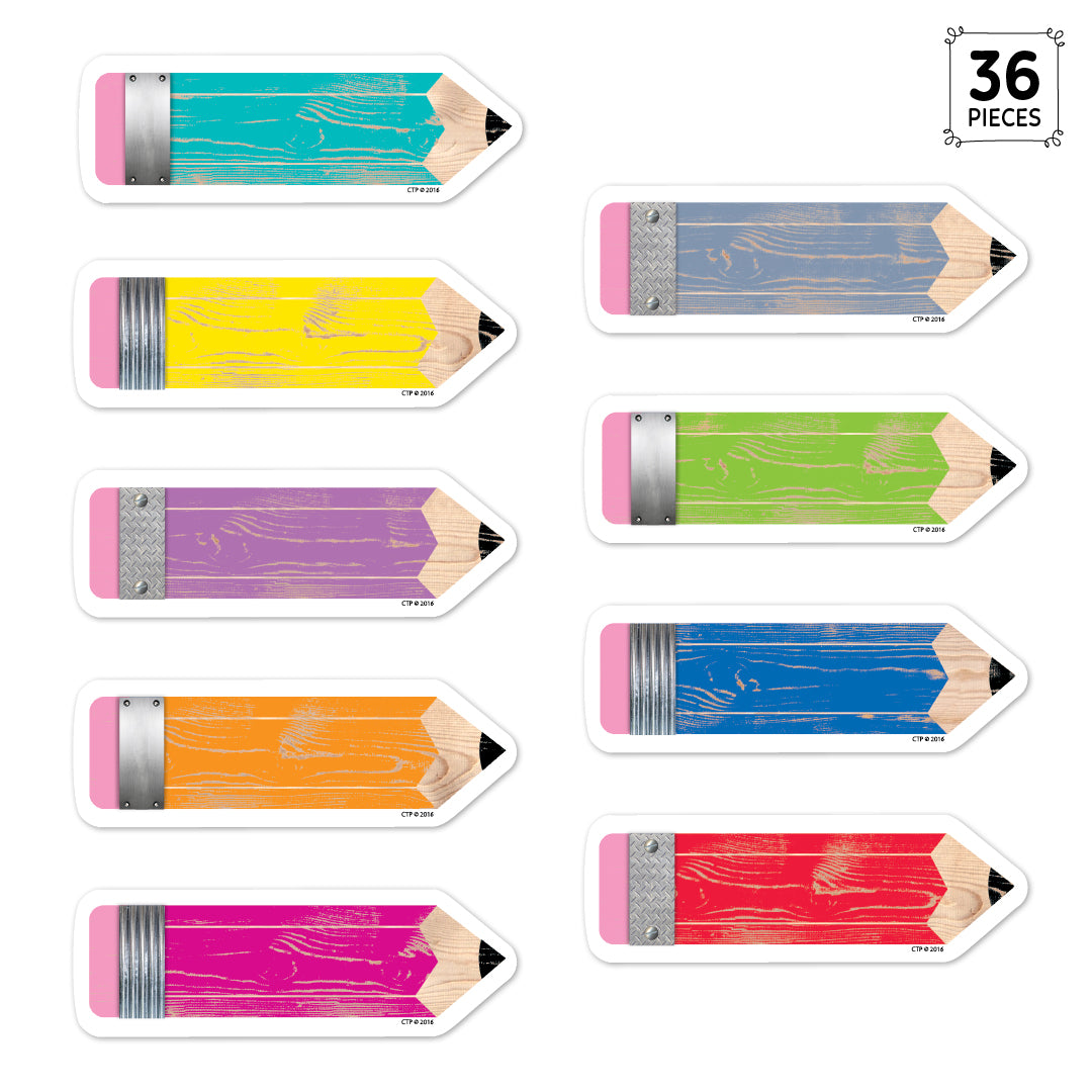 Upcycle Style Pencils 6" Designer Cut-Outs