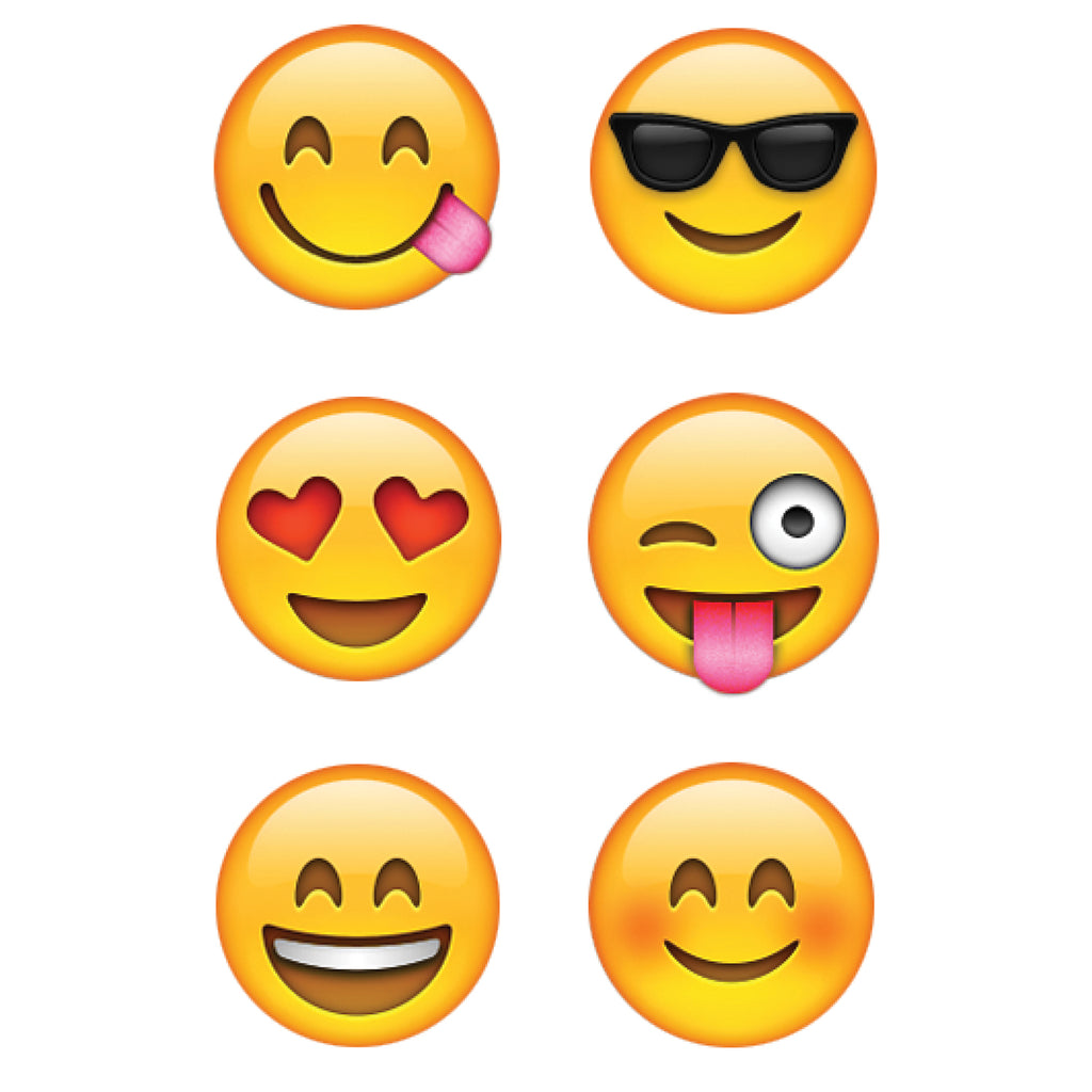 Emoji Fun Hot Spots Stickers