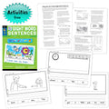 Cut and Paste Sight Word Sentences Bundle