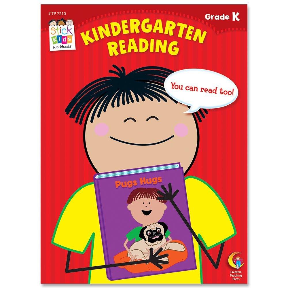 Kindergarten Reading Stick Kids Workbook eBook