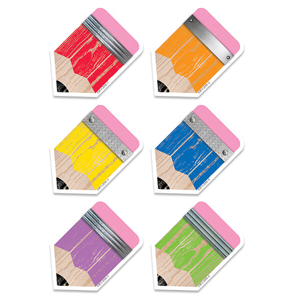 Upcycle Style Pencils 3" Designer Cut-Outs