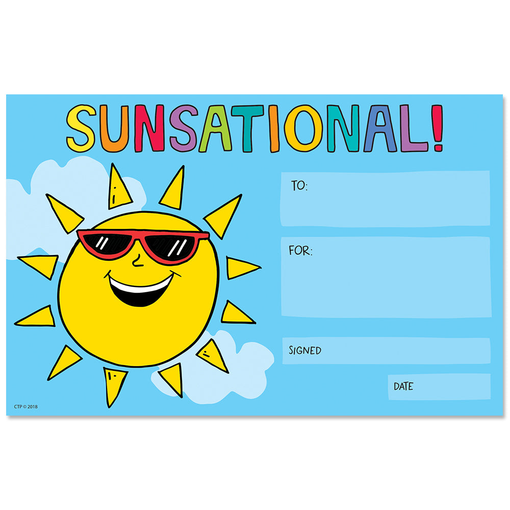 So Much Pun! Sunsational! Award