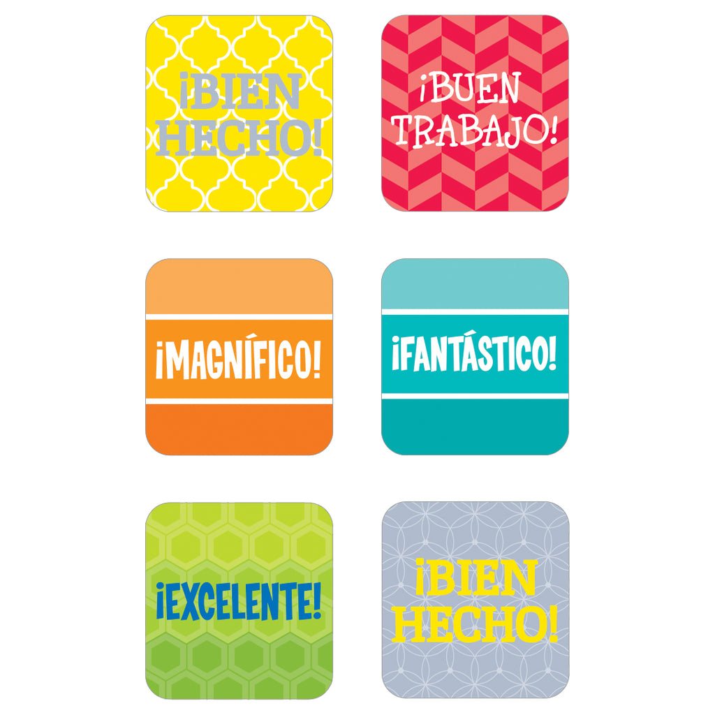 Spanish Rewards Stickers
