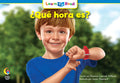 Spanish Readers: ¿Qué hora es?