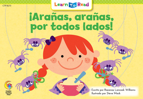 ¡Arañas, arañas, por todos lados!