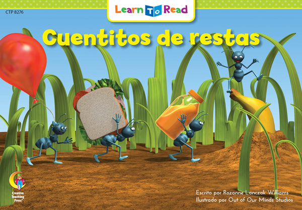 Spanish Reader: ¡Cuentitos de restas!