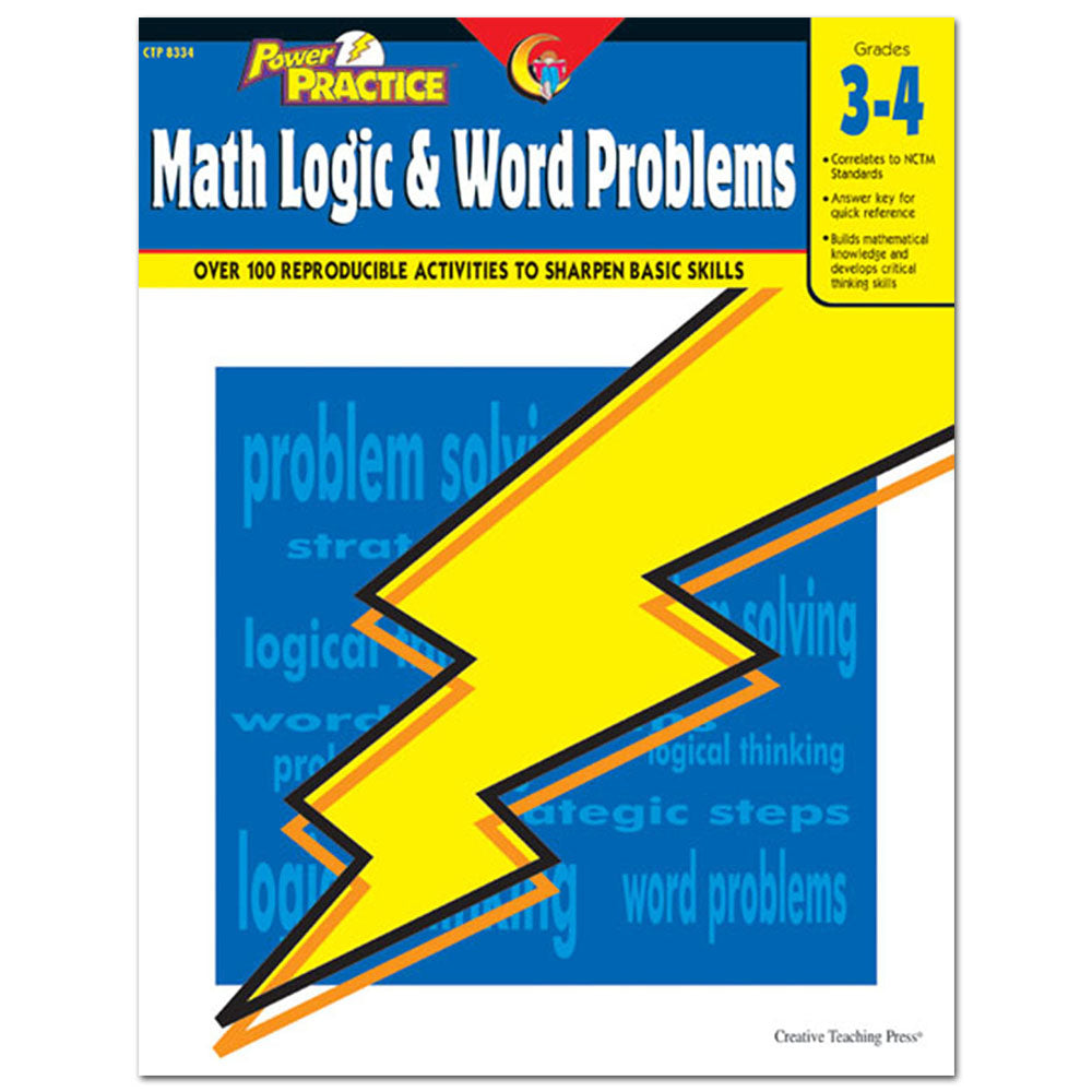 Power Practice: Math Logic and Word Problems, Gr. 3-4
