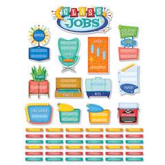 Mid-Century Mod Class Jobs Mini Bulletin Board